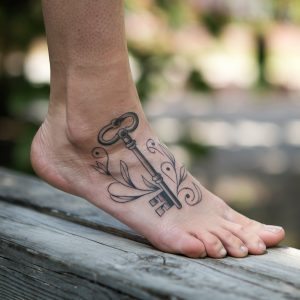 henna designs foot tattoo