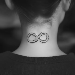 infinity tattoo on hand