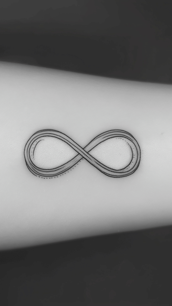 infinity tattoo on wrist