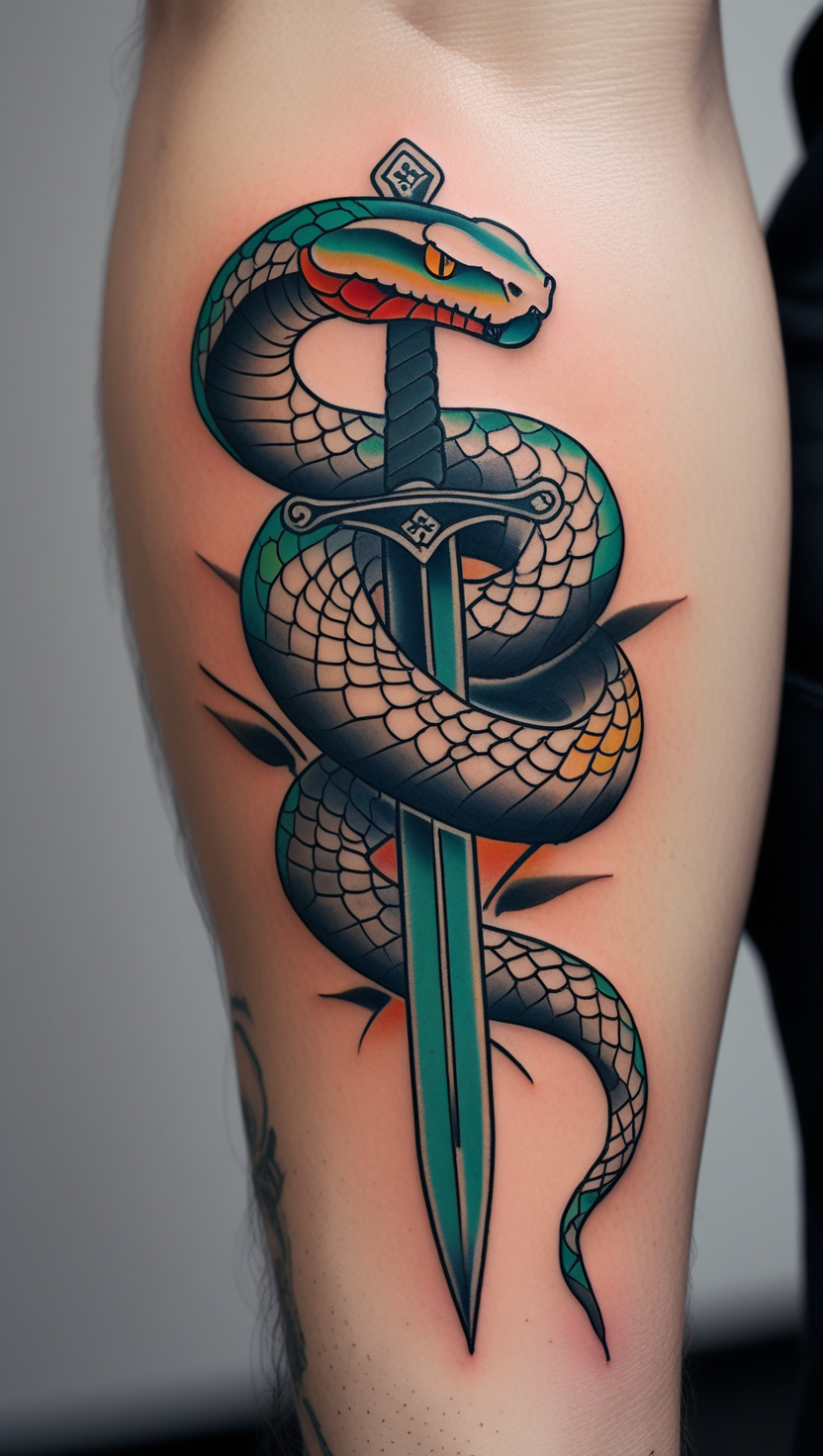 Snake Tattoo Meaning Strength, Transformation, and a Symbol of Mystery