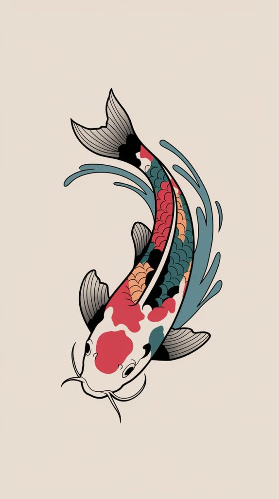 koi fish and dragon tattoo meaning