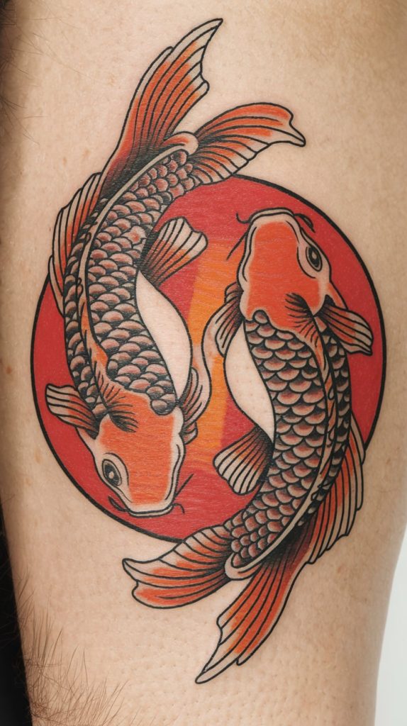 koi fish tattoo