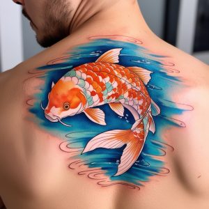 koi fish tattoo art