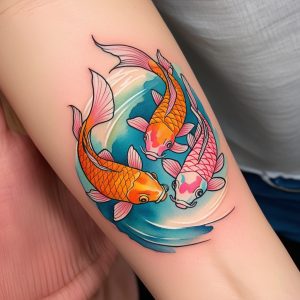 koi fish tattoo ideas