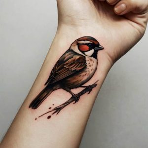 lucky sparrow tattoo and piercings