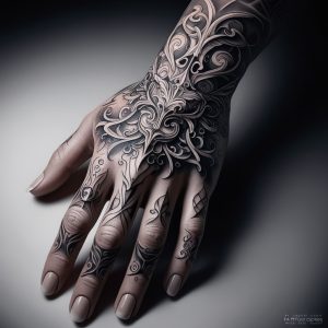 male hand tattoo designs