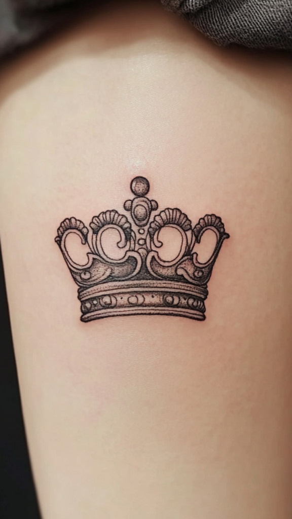 meaning of a crown tattoo