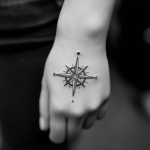 norse compass tattoo