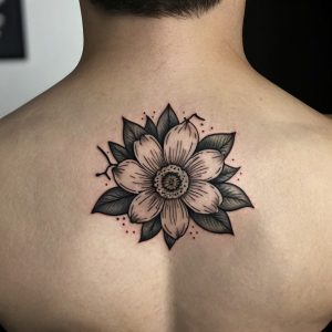 simple lotus flower tattoo designs