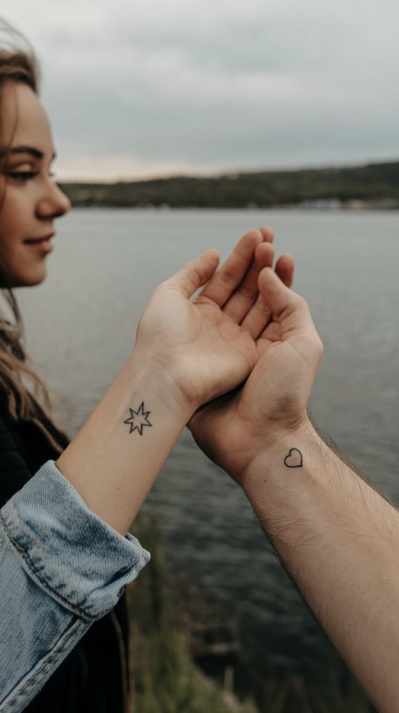 small female best friend tattoos