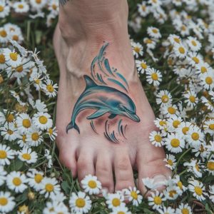 small foot tattoo designs