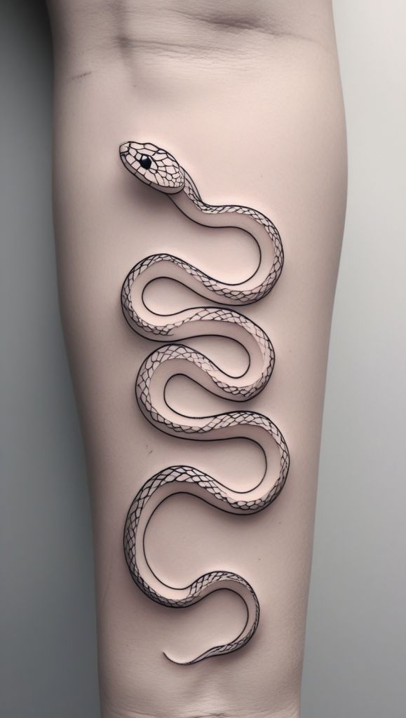 snake tattoo