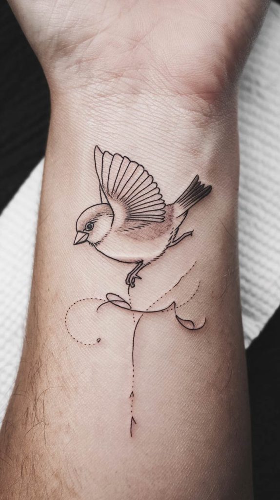 sparrow tattoos