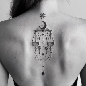 spine tattoo women