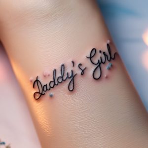 tattoo designs for daddy's girl