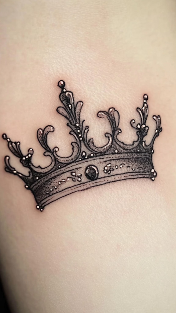 tattoos of crowns for kings