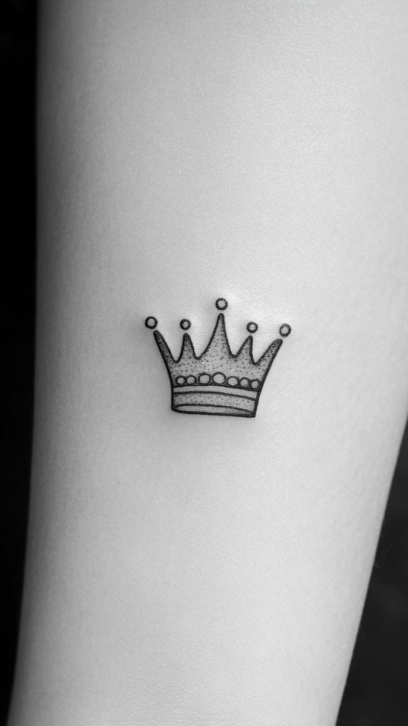 tattoos of crowns for queens