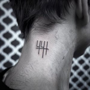 444 Tattoo Meaning A Symbol of Protection and Destiny