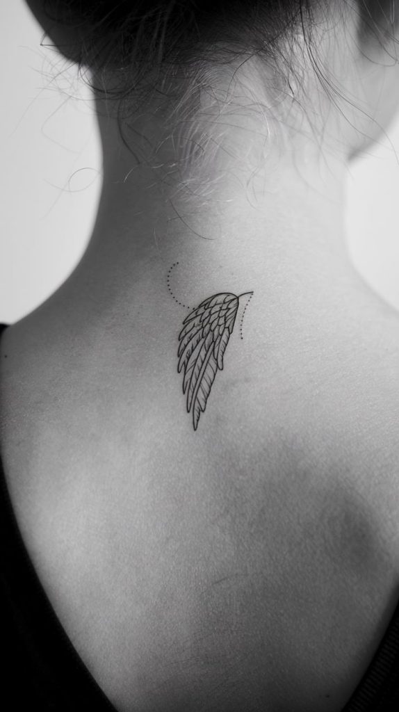 angel wings tattoos