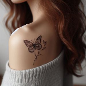 badass tattoos for girls on shoulder