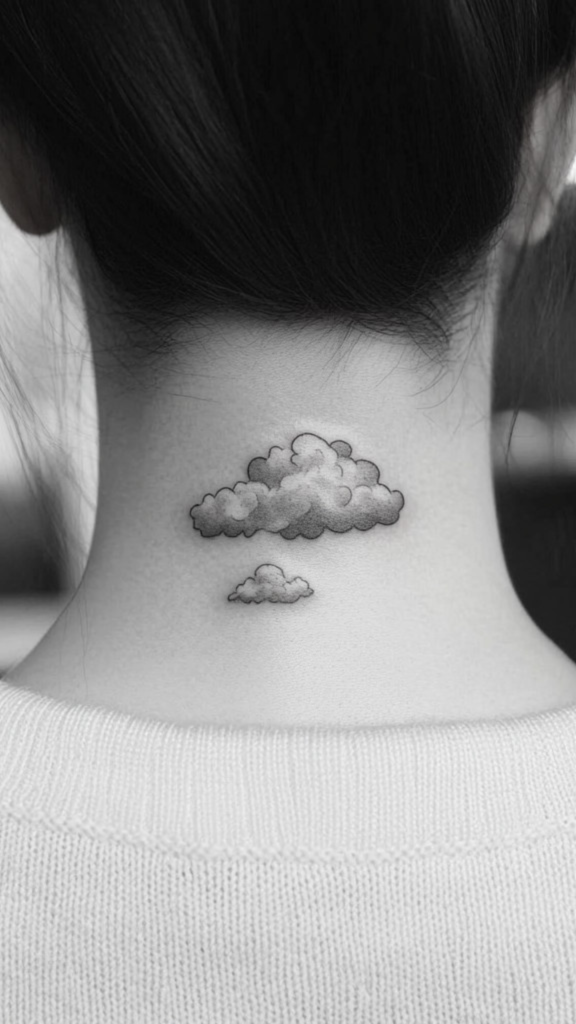 black cloud tattoo