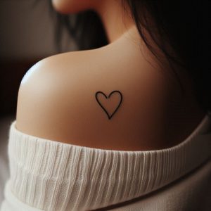 classy shoulder tattoos for girls