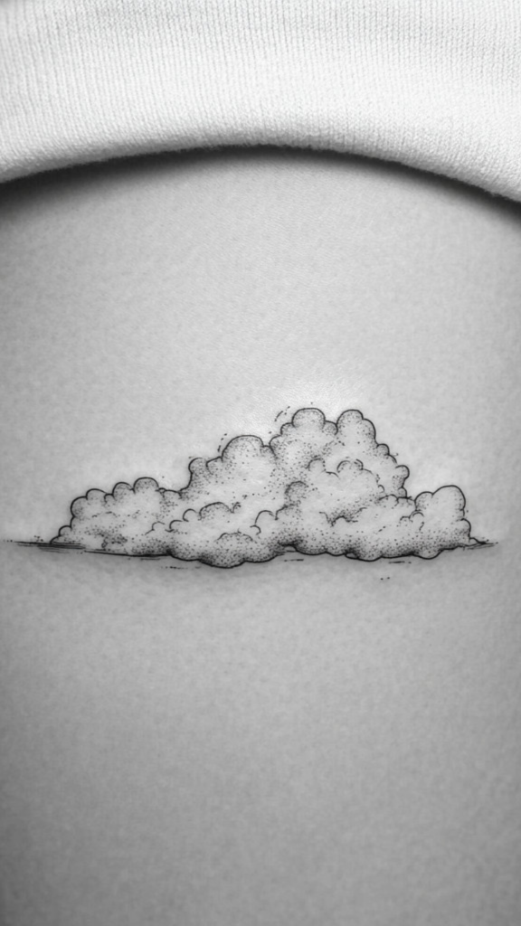 cloud tattoo