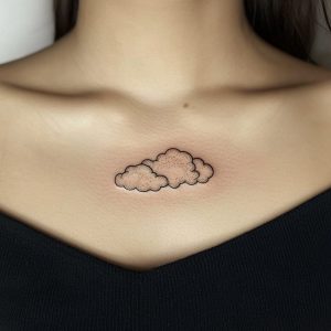 cloud tattoo sleeve