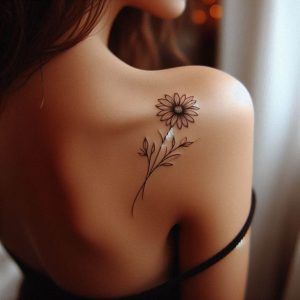 cool shoulder tattoos for girls