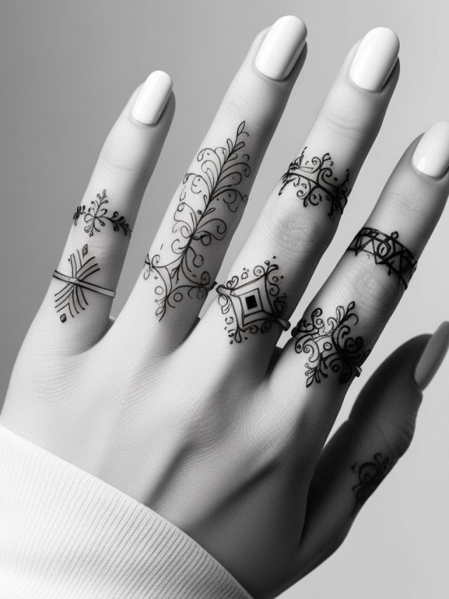 Hand ring tattoo designs | Tattoo Designs World
