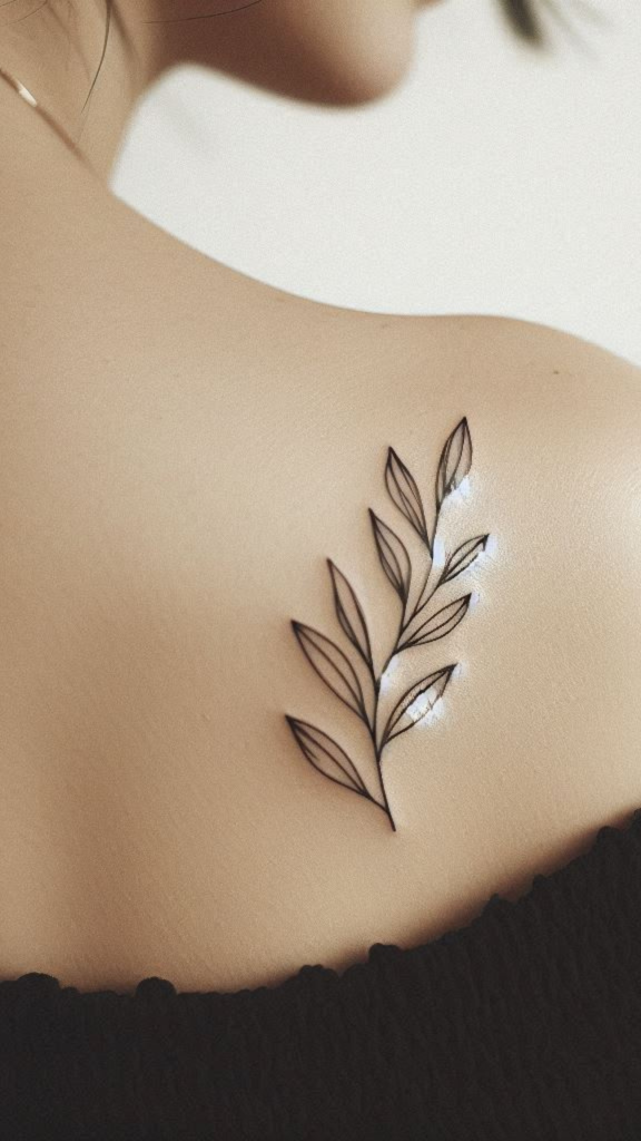 cute tattoo ideas for girls on shoulder