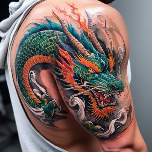 dragon tattoo japanese