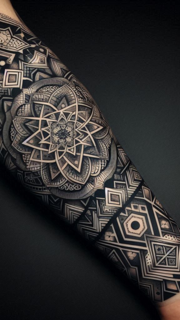 forearm mandala tattoo designs