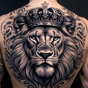 full back tattoo male