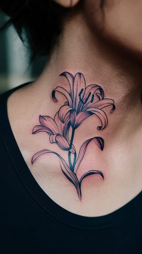 lilies tattoo designs