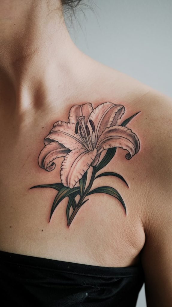 lilly tattoo