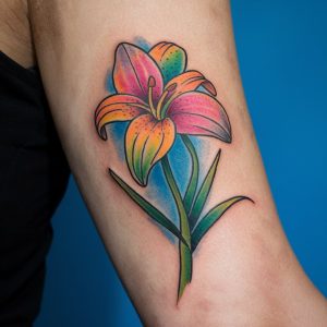 lily tattoo