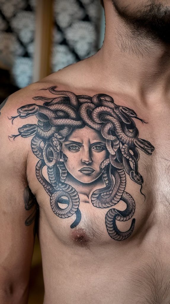 medusa head tattoo