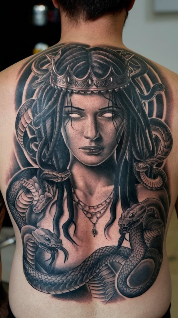 medusa tattoo sleeve