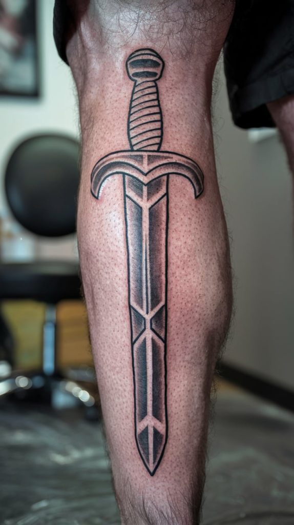 seven swords tattoo