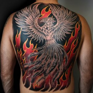 shoulder male upper back tattoo