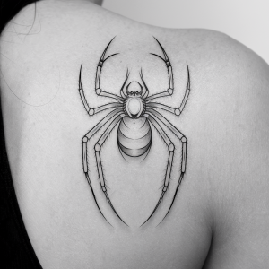 spider and web tattoo meaning