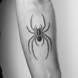 spider lily tattoo