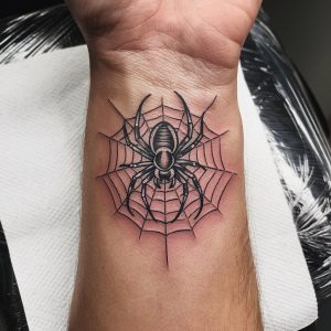 spider tattoo