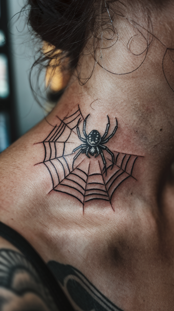 spider web meaning tattoo