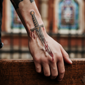 sword tattoo