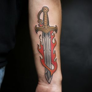Top 3 Meanings of Sword Tattoos