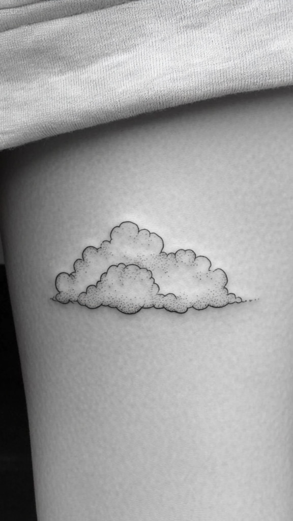 tattoo of a cloud