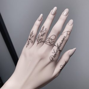 tattoo ring hand