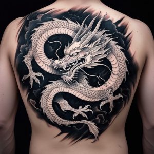 traditional japanese dragon tattoo